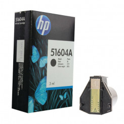 HP 51604A Black Ink Cartridge (500 Pages) - Original HP Pack for ThinkJet, QuietJet