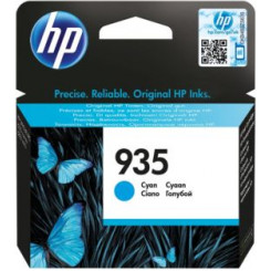HP 935 Cyan Original Ink Cartridge C2P20AE (400 Pages) for HP OfficeJet 6812, 6815, OfficeJet Pro 6230, 6830, 6835