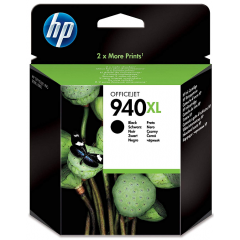 HP 940XL Black High Capacity Original Ink Cartridge C4906AE (2200 Pages) for OfficeJet Pro 8000, 8500, 8500A Series