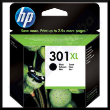HP 301XL BLACK ORIGINAL High Yield Ink Cartridge CH563EE (480 Pages)