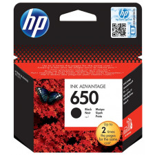 HP 650 Black Original Ink Cartridge CZ101AE#BHL (360 Pages)