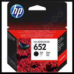 HP 652 Black Original Ink Cartridge F6V25AE (360 Pages)