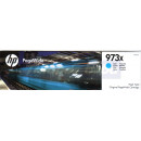 HP 973X CYAN Original High Yield Pagewide Ink Cartridge F6T81AE (7.000 Pages)