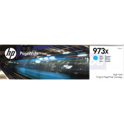 HP 973X CYAN Original High Yield Pagewide Ink Cartridge F6T81AE (7.000 Pages)
