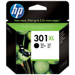 HP 301XL BLACK ORIGINAL High Yield Ink Cartridge CH563EE#ABE (480 Pages)