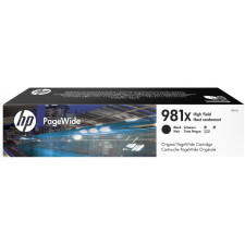 HP 981X BLACK High Capacity Original Ink CartridgeJ L0R09A (11.000 Pages)
