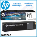 HP 973X BLACK ORIGINAL High Yield Pagewide Ink Cartridge L0S07AE (10.000 Pages)