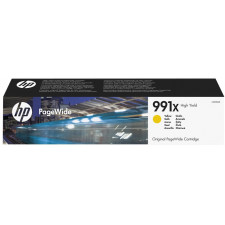HP 991X YELLOW ORIGINAL PageWide High Capacity Ink Cartridge M0J98AE (187 Ml.)