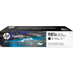 HP 981X (L0R12A) Original High Capacity Black Ink Cartridge (11.000 Pages)