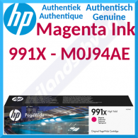 HP 991X MAGENTA ORIGINAL PageWide High Capacity Ink Cartridge M0J94AE (187 Ml.)