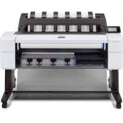 HP DesignJet T1600dr PostScript - 36" large-format printer - colour - ink-jet - Roll (91.4 cm x 91.4 m), 914 x 1219 mm - 2400 x 1200 dpi - up to 3 ppm (mono) / up to 3 ppm (colour) - capacity: 2 rolls - Gigabit LAN
