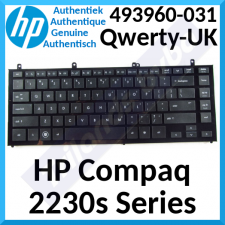 HP Compaq Notebook Genuine Replacement Qwerty UK Keyboard (493960-031) for HP Compaq 2230s Series