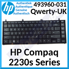 HP Compaq Notebook 2230S Genuine Replacement Qwerty UK Keyboard 493960-031