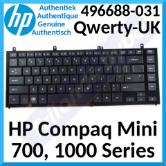 HP Compaq Mini 700 / 1000 Genuine Replacement QWERTY UK Keyboard (496688-031) 