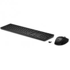 HP 655 - Keyboard and mouse set - wireless - 2.4 GHz - AZERTY - Belgium - black - for HP 34
