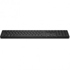 HP 455 - Keyboard - programmable - wireless - 2.4 GHz - AZERTY - Belgium - black - for HP 34