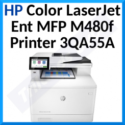 HP (3QA55A#B19) Color LaserJet Ent MFP M480f Printer Europe - Multilingual Localization.