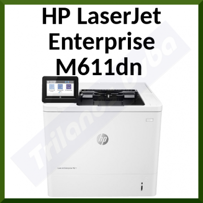 HP LaserJet Enterprise M611dn - Printer - monochrome - Duplex - laser - A4/Legal - 1200 x 1200 dpi - up to 61 ppm - capacity: 650 sheets - USB 2.0, Gigabit LAN, USB 2.0 host