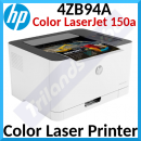 HP 150a Color Laser Printer 4ZB94A#B19 - 19 ppm Mono / 4 ppm Color - 600 x 600 dpi Print - Manual Duplex Print - 150 Sheets Input
