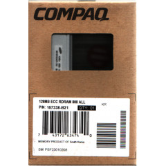 HP 128 MB RAMBUS 184-Pins Rimm ECC Memory (157338-B21)