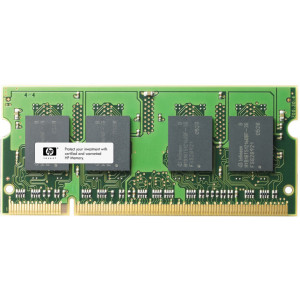 HP 2 GB PC2-6400 DDR2-800MHz non-ECC Unbuffered CL6 200-Pin SoDimm Dual Rank Memory Module (538401-001) - Refurbished