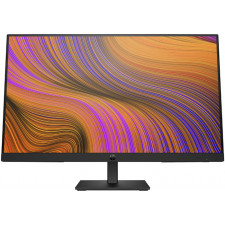HP P24h G5 - LED monitor 64W34AA#ABB - 23.8" - 1920 x 1080 Full HD (1080p) @ 75 Hz - IPS - 250 cd/m - 1000:1 - 5 ms - HDMI, VGA, DisplayPort - speakers - black