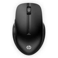 HP 430 - Mouse - multi-device - ergonomic - right and left-handed - 5 buttons - wireless - 2.4 GHz, Bluetooth 5.0 - USB wireless receiver - jet black - for HP 21, 22, 24, 27