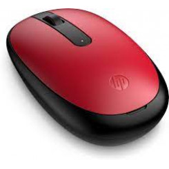 HP 240 - Mouse - right and left-handed - optical - 3 buttons - wireless - Bluetooth 5.1 - USB wireless receiver - sunset red - for Laptop 15