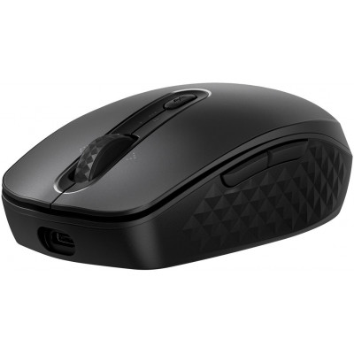 HP 695 - Mouse - Qi-Charging - 7 buttons - wireless - Bluetooth - black