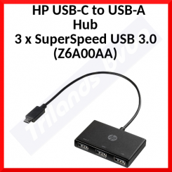 HP USB-C to USB-A - Hub - 3 x SuperSpeed USB 3.0 - desktop - for OMEN by HP Laptop 16