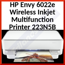 HP Envy 6022e Wireless Inkjet Multifunction Printer 223N5B#629 - Colour - White - Copier/Printer/Scanner