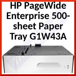 HP G1W43A Media Feeder Tray 500 sheets for PageWide Enterprise Color MFP 586