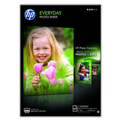 HP Everyday Semi Gloss Inkjet Photo Paper Q2510A - 210 mm X 297 mm (A4) - 200 g/m² - 100 Sheets Pack