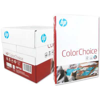 HP Color Choice - Bright white - A4 (210 x 297 mm) - 160 g/m - 250 sheet(s) plain paper- Packing -> Box of 5 X 250 Sheet = 1250 Sheets
