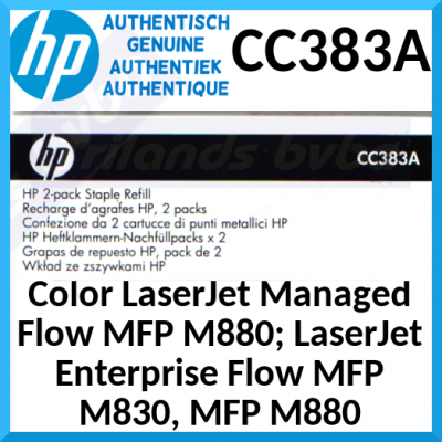 HP (CC383A) Original LaserJet Staple Cartridge (2 X 2.000 Pins)