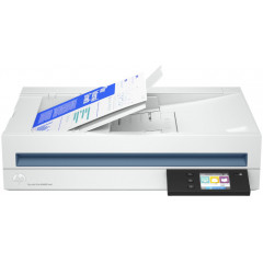 HP Scanjet Pro N4600 fnw1 - document scanner - desktop - Gigabit LAN, USB 3.0, Wi-Fi(n)