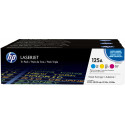 HP 125A CMY (3-Toner CMY Pack) Cyan / Magenta / Yellow ORIGINAL LaserJet Toner Cartridges Pack CF373AM (CB541A + CB542A +CB543A)