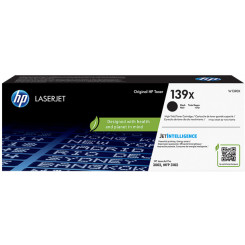 HP 139X BLACK ORIGINAL High Yield LaserJet Toner Cartridge W1390X (4.000 Pages)