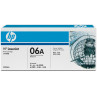 HP 06A BLACK Original LaserJet Toner Cartridge C3906A (2.500 Pages)