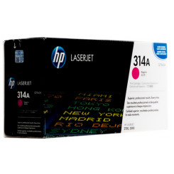 HP 314A Magenta Original LaserJet Toner Cartridge Q7563A (6.500 Pages) 