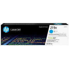 HP 219X Cyan High Capacity Original LaserJet Toner Cartridge W2191X