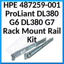 HPE 487259-001 ProLiant DL380 G6 DL380 G7 Rack Mount Rail Kit - Refurbished