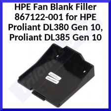 HPE Fan Blank Filler 867122-001 for HPE Proliant DL380 Gen 10, Proliant DL385 Gen 10