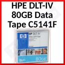 HPE DLT-IV Data Tape C5141F - 40 GB / 80 GB - Read / Write Cartridge - Original Packing - Clearance Sale - Uitverkoop - Soldes - Ausverkauf