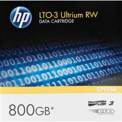 HPE C7973A LTO-3 Ultrium 800MB Data Tape - 400MB / 800MB (Read / Write) Ultrium3 Cartridge
