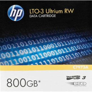 HPE C7973A LTO-3 Ultrium 800MB Data Tape - 400MB / 800MB (Read / Write) Ultrium3 Cartridge