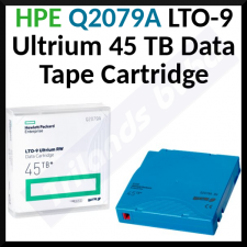 HPE Q2079A LTO-9 Ultrium 45 TB Data Tape Cartridge - Ultrium 9 Read / Write Data Tape