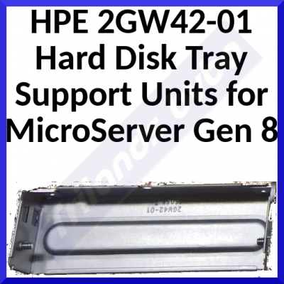 HPE 2GW42-01 Hard Disk Tray Support Units for MicroServer Gen 8 - Condition: REFURBISHED