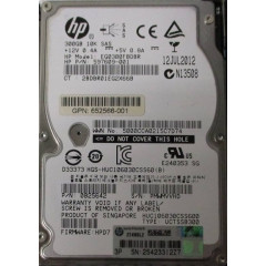 HPE 300 GB Original Enterprise SAS 2.5" Hot-Swap 10K Hard Disk (652564-B21 / 653955-001) - Drive Only - Refurbished