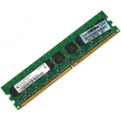 HPE 1 GB DDR2-5300 ECC Memory (384705-051) - 1 GB - DDR2, 240 Pins - 667Mhz -PC2-5300E - CL5 - 1.8 V - UNBuffered - ECC - Original HP part (384705-051) - Condition: REFURBISHED